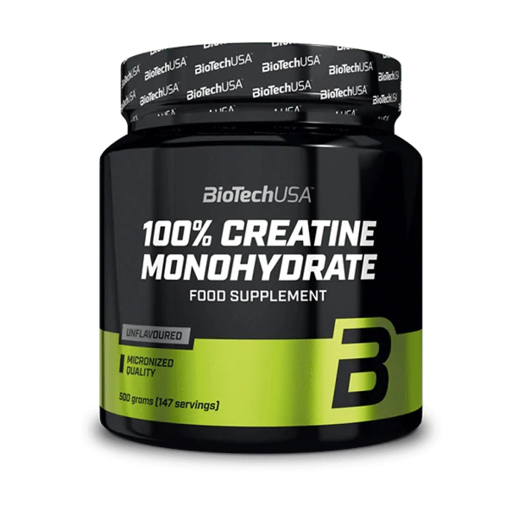 BiotechUSA 100% Micronized Creatine Monohydrate 500g