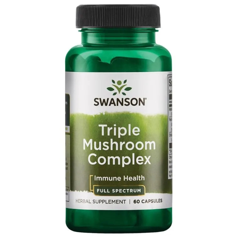 Swanson Maitake, Reishi ir Shiitake 60kaps.
