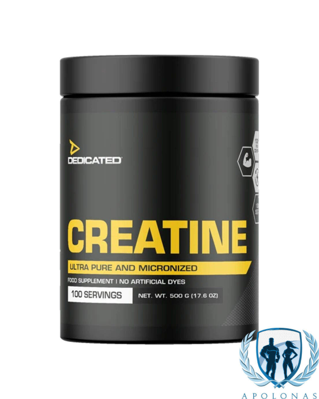 Dedicated Nutrition Micronised Creatine Monohydrate 500g