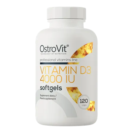 OstroVit Vitamin D3 4000 IU 120kaps.