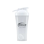 Genius Nutrition Shaker Skaidri Balta 600ml