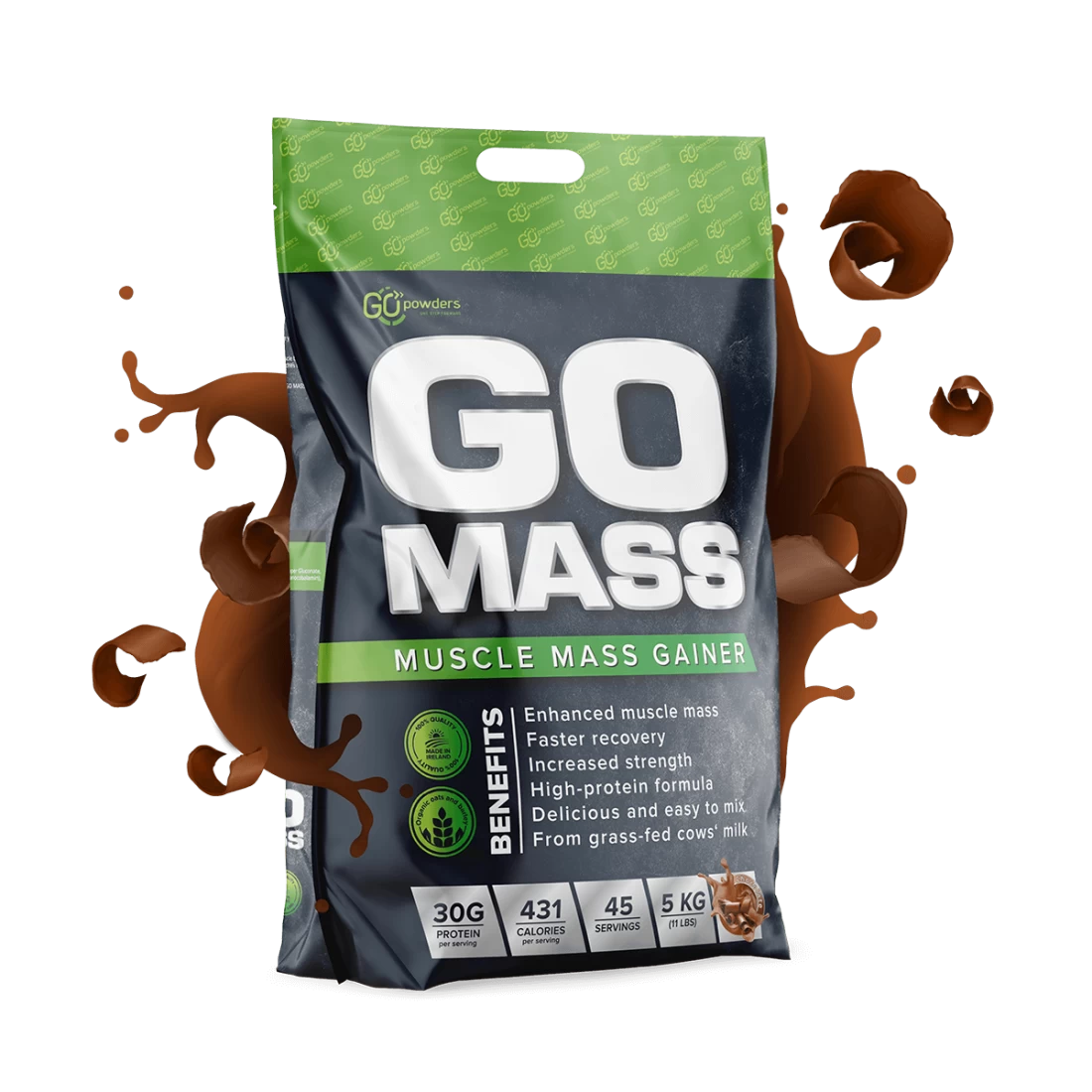 Go Full Powder Go Powders GO MASS 5kg | gera kaina
