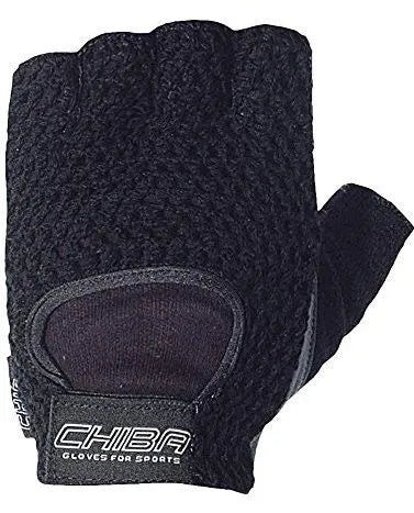 Chiba 30410 Athletic Gloves Juodos