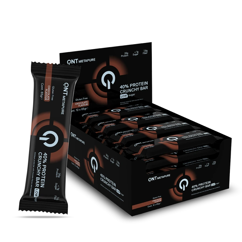 QNT 40% Protein Crunchy Bar 65g
