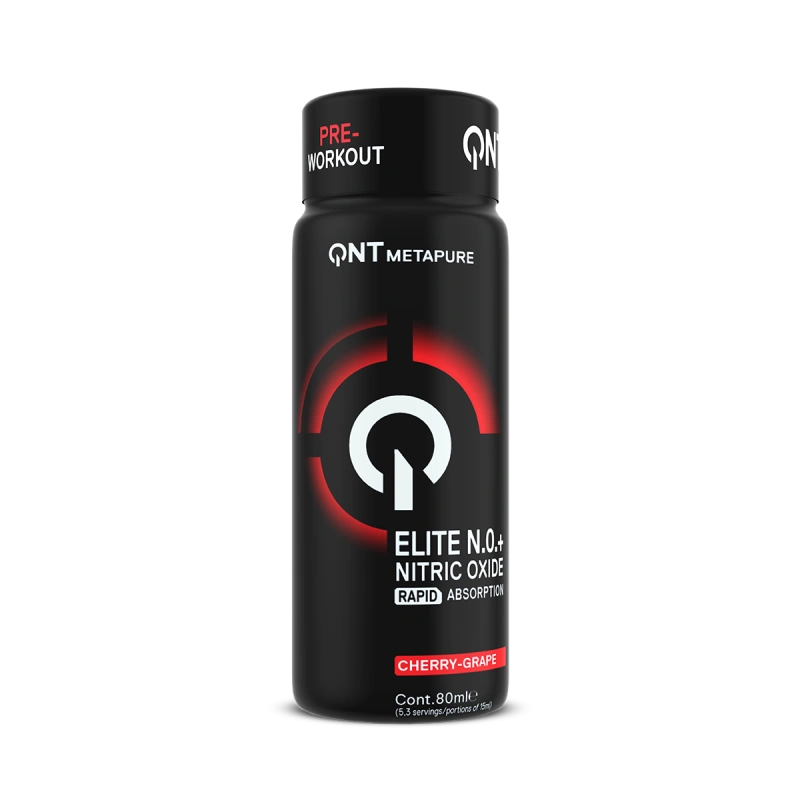 QNT Elite Nitric Oxide papildas prieš treniruotę, 80 ml pakuotė