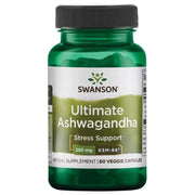 Swanson Ašvaganda KSM-66 ekstraktas 250mg 60kaps.