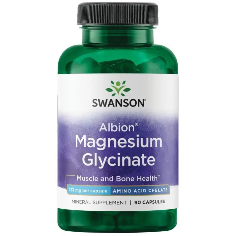 Swanson Magnio Bisglicinatas 700mg 90kaps.