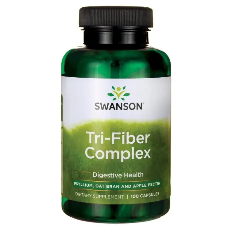 Swanson Tri-Fiber maistinių skaidulų kompleksas 100kaps.