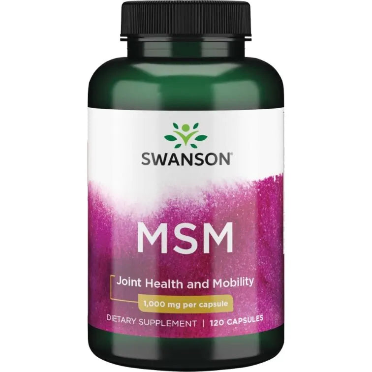 Swanson MSM 1000 mg 120 kaps.