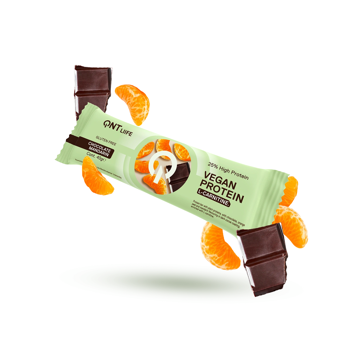 QNT Vegan 25% Protein Bar 40g