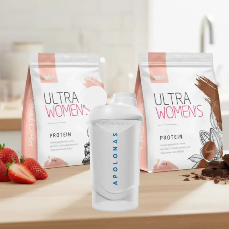 VPLAB Ultra Women's Protein 500g x2 vnt. RINKINYS + Gertuvė